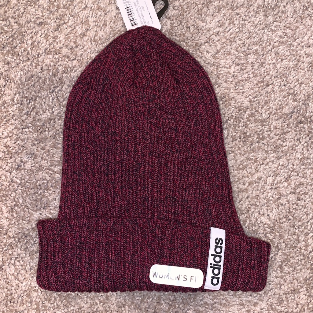 Nwt Adidas Womens Fold Over Beanie
